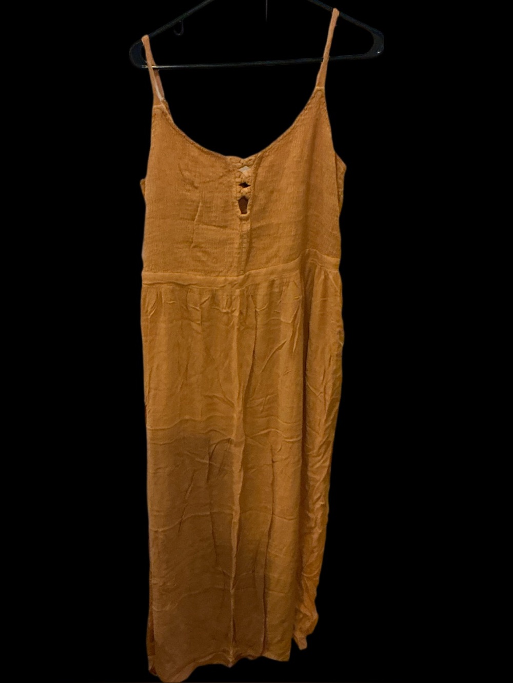 Women’s City Chic Size M18 Mustard Yellow Dress Pre Owned